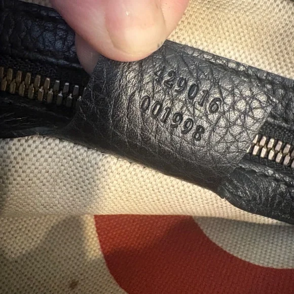 Gucci Leather Crossbody Messenger Bag King Snake Bag Black - Picture 5 of 8